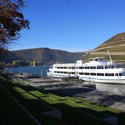 Bingen - Schifffahrt auf dem Rhein; Bildquelle: Bingen am Rhein Tourismus und Kongress GmbH