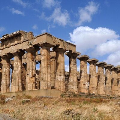 Griechischer Tempel in Selinunt