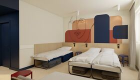 Meininger Hotel Barcelona Fira Gran Via, Mehrbettzimmer
