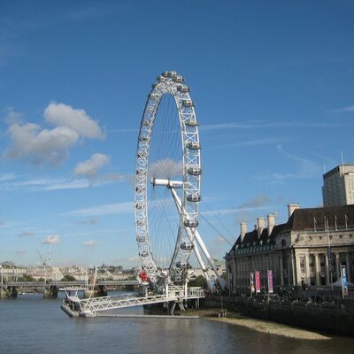 Klassenfahrt London - London Eye