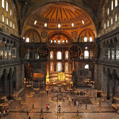 Istanbul - Hagia Sophia Innenansicht