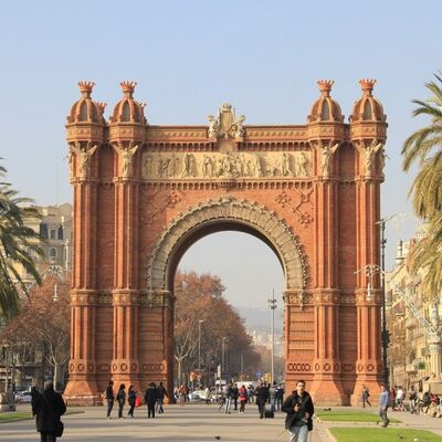 Klassenfahrt Barcelona - Arc de Triomf