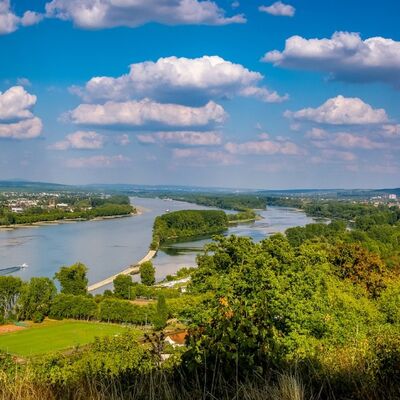 Bingen - Blick über den Rhein