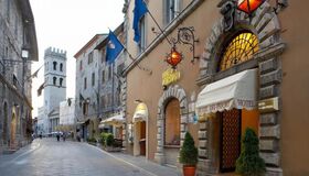 Assisi, Hotel Priori - Außenansicht