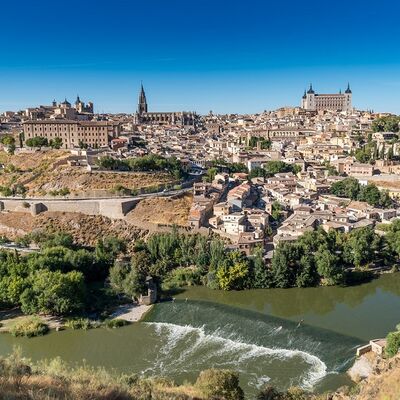Toledo am Fluss Tajo