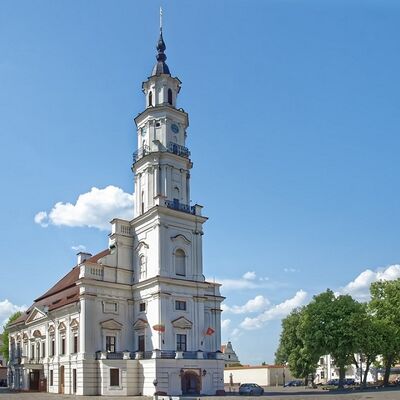 Baltikum - Rathaus in Kaunas
