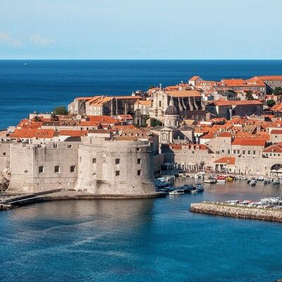 Dubrovnik - Hafen der Altstadt